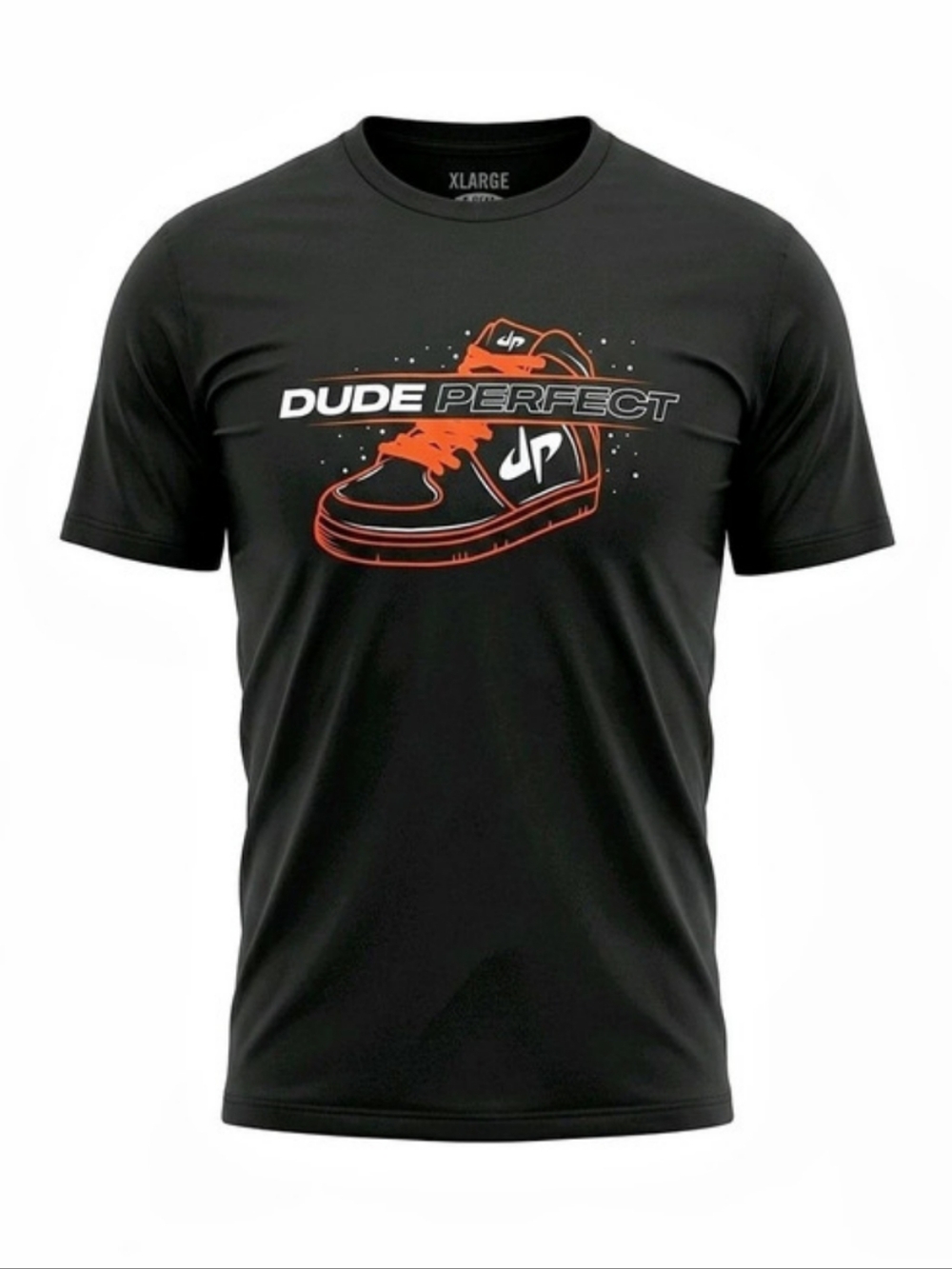 Dude Perfect Official T-Shirt Graphic T-Shirt in Black Size XL Like New